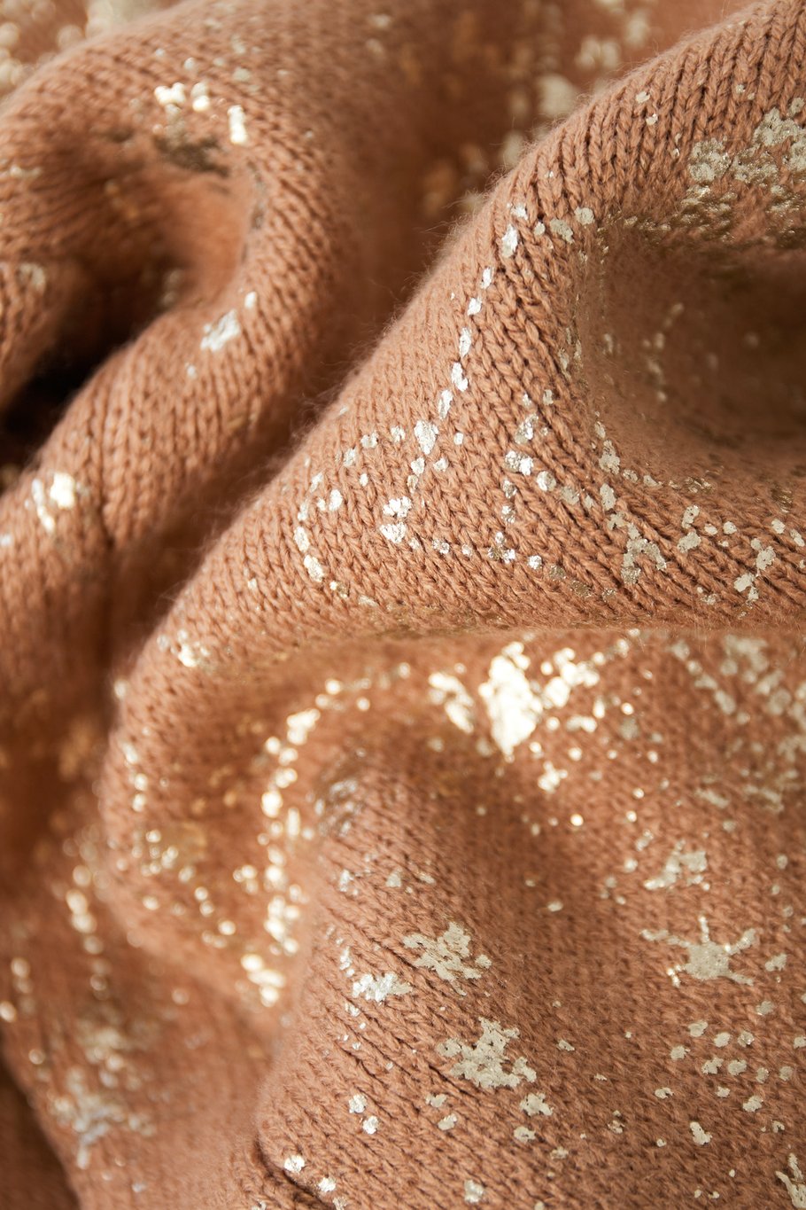 Pullover Glitzer Statement - schwarz Bild4
